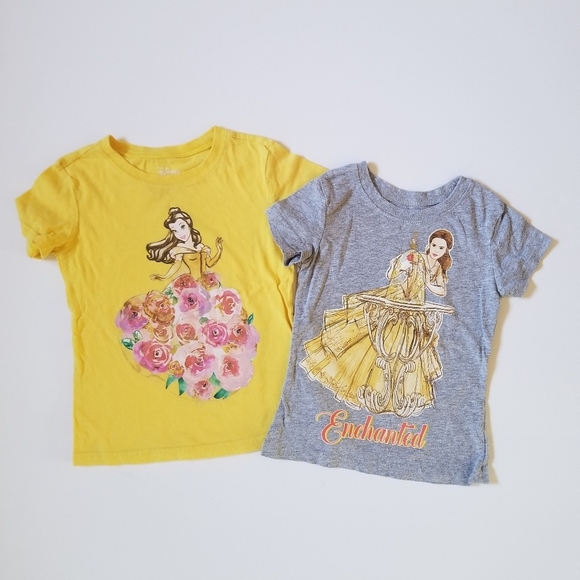 🌸 Disney Belle Shirt Bundle - Picture 1 of 4
